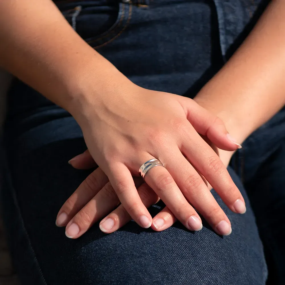 Bague Mira, argenté — 2