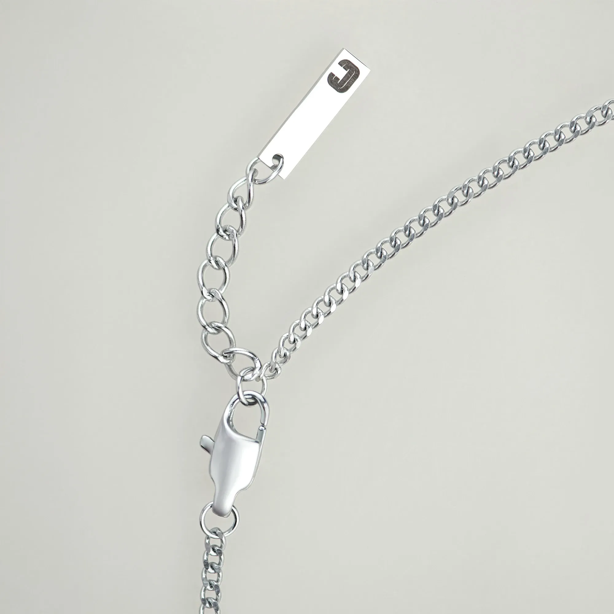 Bracelet Forma, maille gourmette, argenté — 2